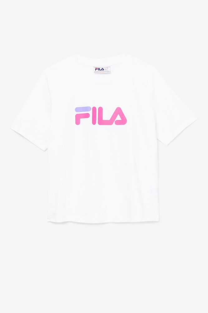 Fila T-Shirt Womens White Miss Eagle - Ireland 91062-NJPK